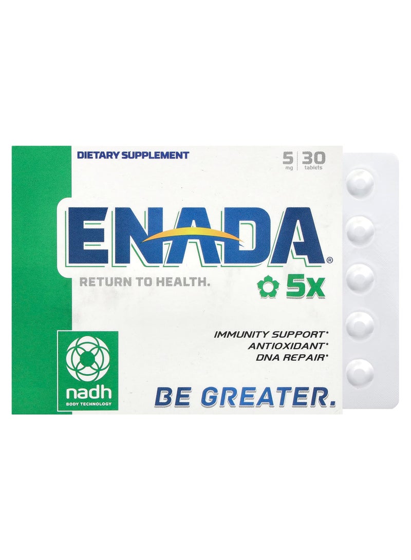 5x, 5 mg, 30 Tablets